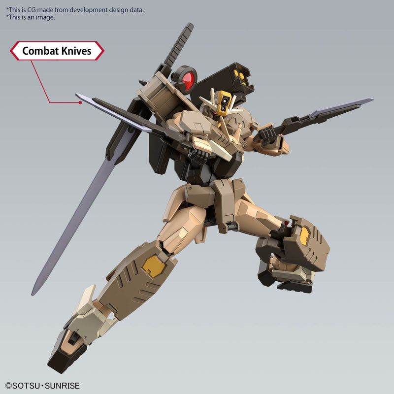 HGGBM 10 Gundam 00 Command Qan[T] Desert Type 1/144