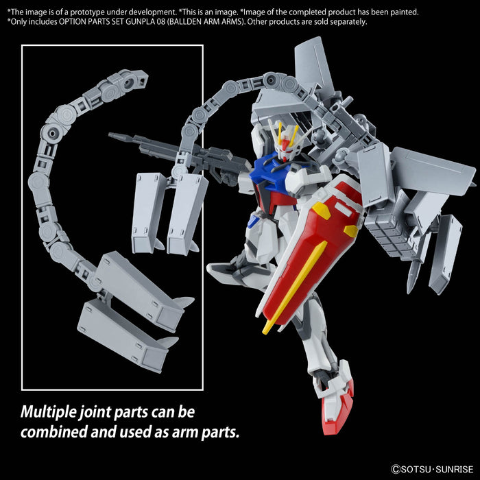 Option Parts Set Gunpla 08 (Ballden Arm Arms) 1/144