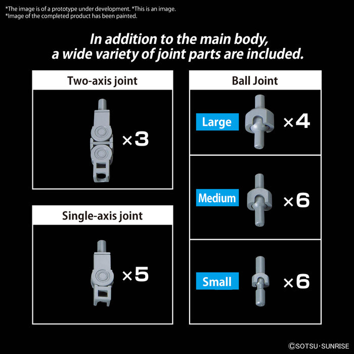 Option Parts Set Gunpla 08 (Ballden Arm Arms) 1/144