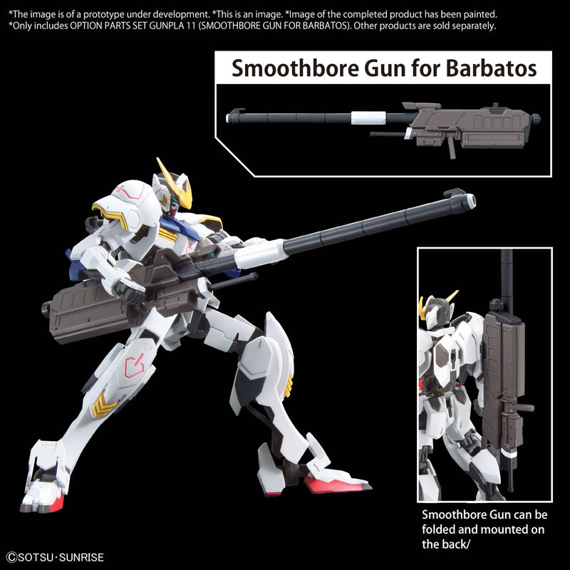 Option Parts Set Gunpla 11 (Smoothbore Gun For Barbatos) 1/144