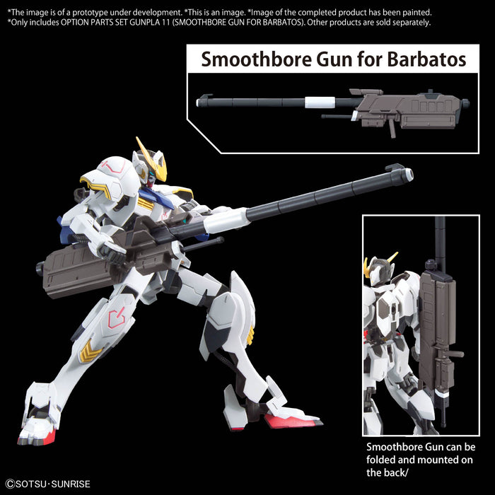 [Pre-Order][ETA Q4 2024] Option Parts Set Gunpla 11 (Smoothbore Gun For Barbatos) 1/144
