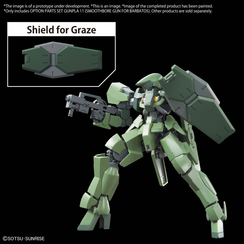 Option Parts Set Gunpla 11 (Smoothbore Gun For Barbatos) 1/144