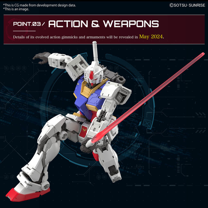 [Pre-Order END][ETA Q4 2024] RG RX-78-2 Gundam Ver. 2.0 1/144