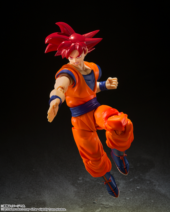 [Pre-Order END][ETA Q4 2024] S.H.Figuarts - Super Saiyan God Son Goku (Saiyan God Of Virtue) - Dragon Ball Super