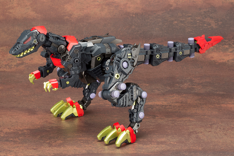 HMM - EZ-049 Sturm Tyrann Berserk Unit Set - Zoids 1/72