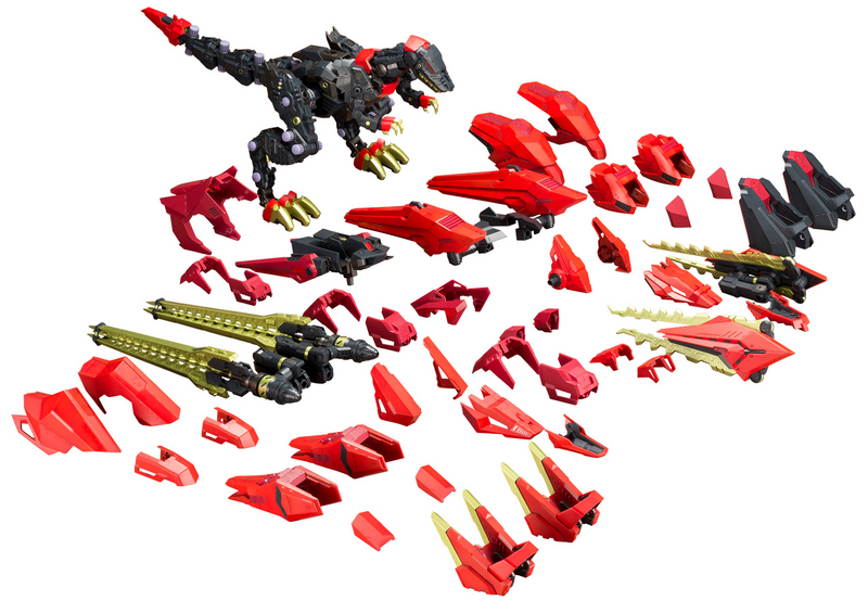 HMM - EZ-049 Sturm Tyrann Berserk Unit Set - Zoids 1/72