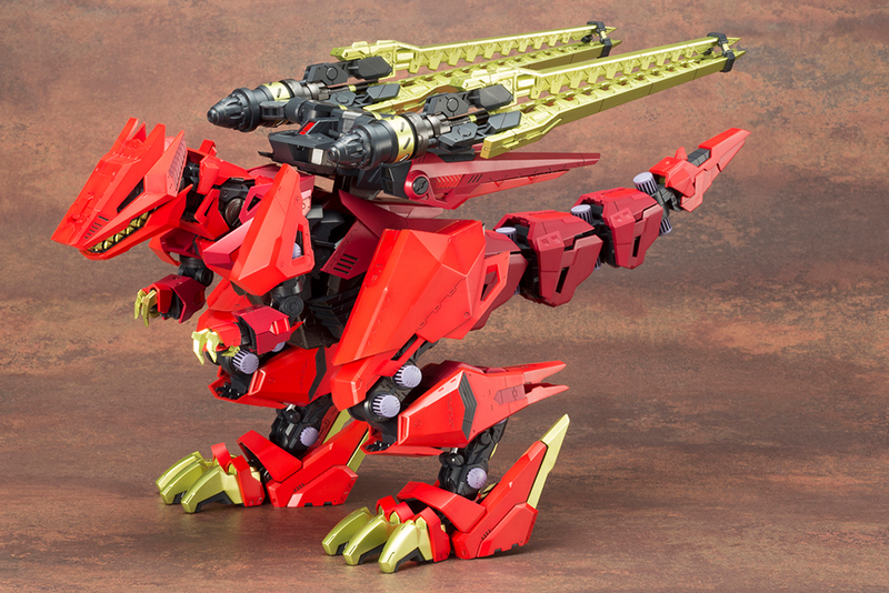 HMM - EZ-049 Sturm Tyrann Berserk Unit Set - Zoids 1/72