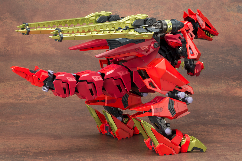 HMM - EZ-049 Sturm Tyrann Berserk Unit Set - Zoids 1/72