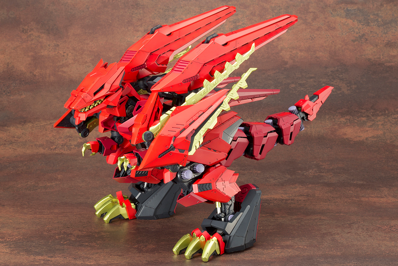 HMM - EZ-049 Sturm Tyrann Berserk Unit Set - Zoids 1/72