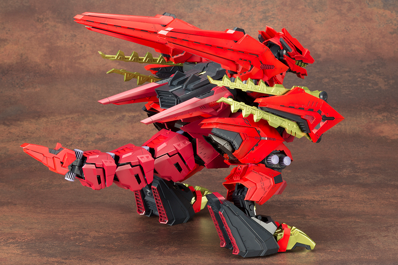 HMM - EZ-049 Sturm Tyrann Berserk Unit Set - Zoids 1/72