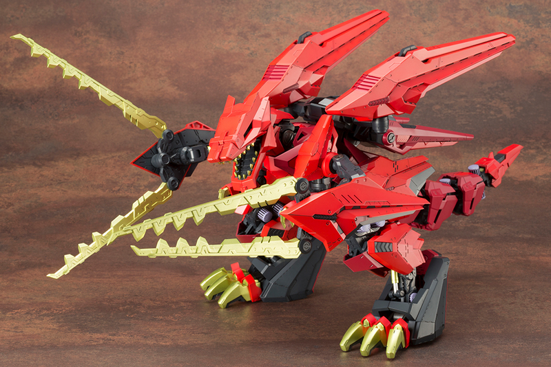 HMM - EZ-049 Sturm Tyrann Berserk Unit Set - Zoids 1/72
