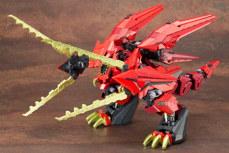 HMM - EZ-049 Sturm Tyrann Berserk Unit Set - Zoids 1/72