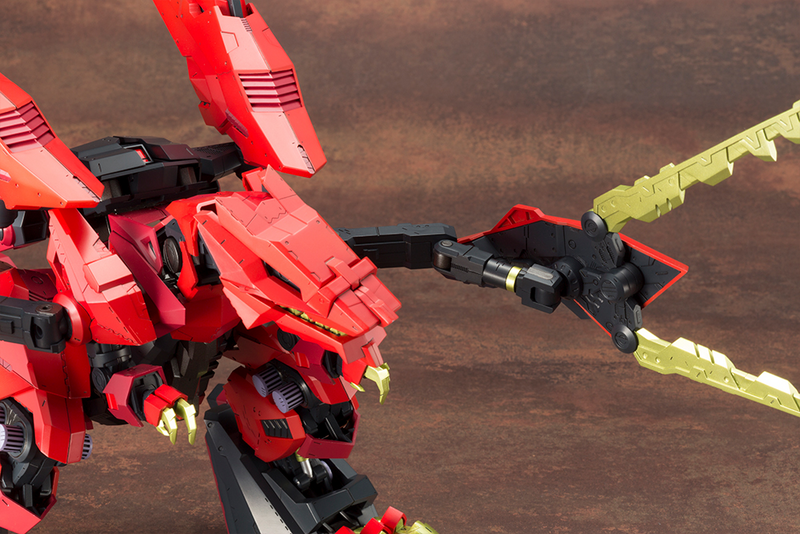 HMM - EZ-049 Sturm Tyrann Berserk Unit Set - Zoids 1/72