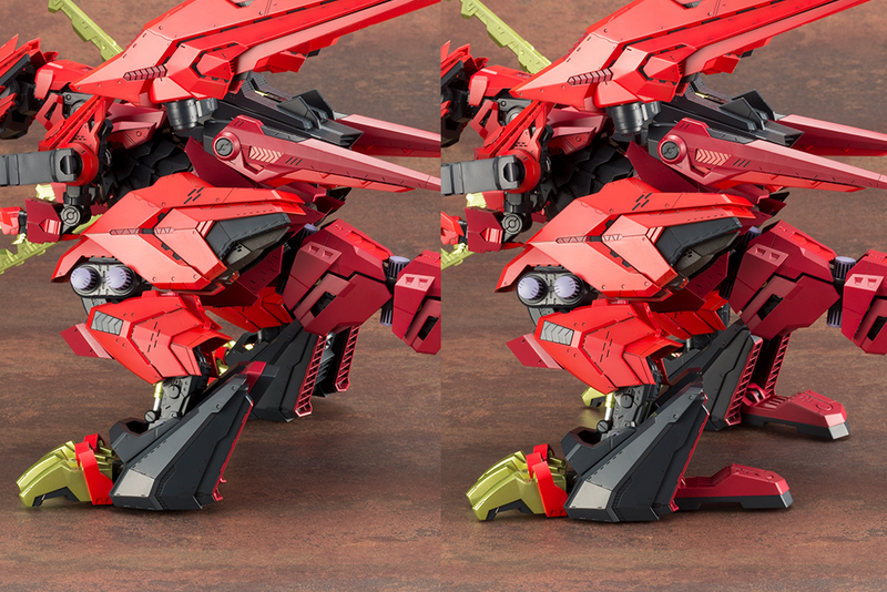 HMM - EZ-049 Sturm Tyrann Berserk Unit Set - Zoids 1/72