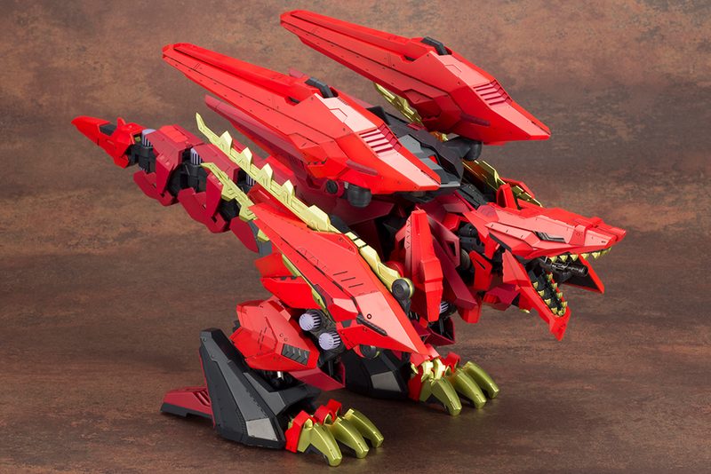 HMM - EZ-049 Sturm Tyrann Berserk Unit Set - Zoids 1/72