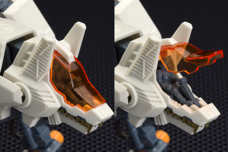 HMM - RZ-009 Command Wolf Ac & Lc Marking Plus Ver. - Zoids 1/72