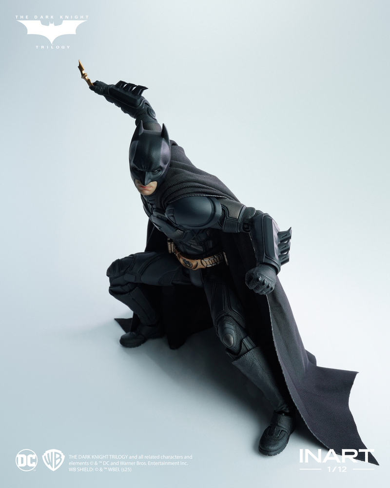 INART BATMAN THE DARK KNIGHT RISES デラックス TDKR Batman 1/12 Scale Figure - INART Official