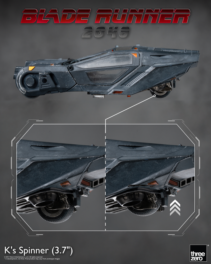 K's Spinner (3.7") - Blade Runner 2049