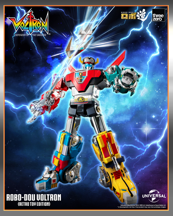[Pre-Order][ETA Q4 2025] Robo-Dou - Voltron (Retro Toy Edition) - Voltron: Defender Of the Universe