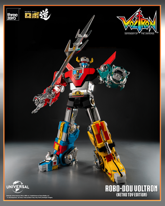 [Pre-Order][ETA Q4 2025] Robo-Dou - Voltron (Retro Toy Edition) - Voltron: Defender Of the Universe