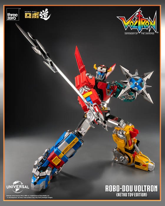 [Pre-Order][ETA Q4 2025] Robo-Dou - Voltron (Retro Toy Edition) - Voltron: Defender Of the Universe