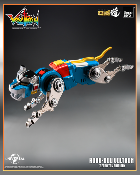 [Pre-Order][ETA Q4 2025] Robo-Dou - Voltron (Retro Toy Edition) - Voltron: Defender Of the Universe