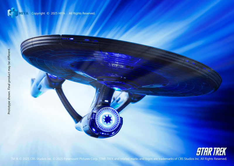 REPLICAart - Non-Scale 15 Inch USS Enterprise NCC-1701 Light Up Starship - Star Trek 2009