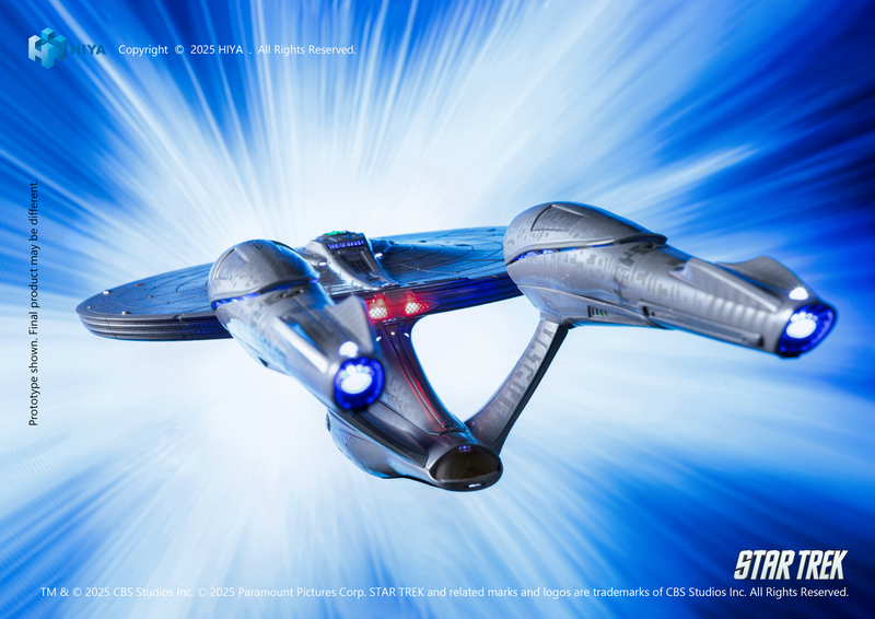 REPLICAart - Non-Scale 15 Inch USS Enterprise NCC-1701 Light Up Starship - Star Trek 2009