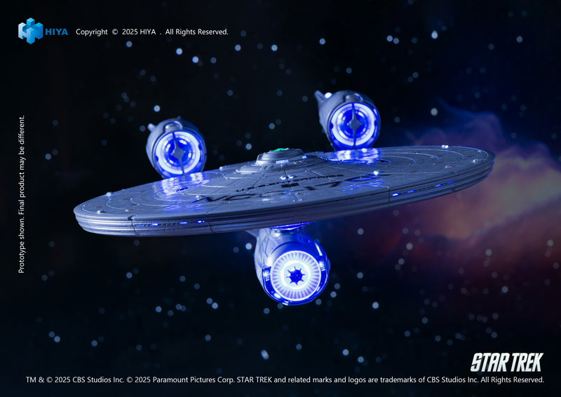 REPLICAart - Non-Scale 15 Inch USS Enterprise NCC-1701 Light Up Starship - Star Trek 2009