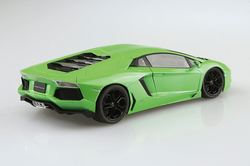 Pre-Painted 1-C '11 Lamborghini Aventador Green 1/24