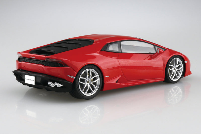 Pre-Painted 4-C '14 Lamborghini Huracan Red 1/24