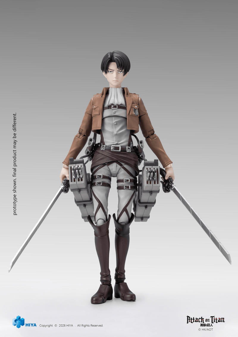[Preorder][ETA Q4 2027] HIYA Exquisite Basic Series 1/12 5.7 Inch Attack on Titan 1-3 Levi Ackerman Action Figure