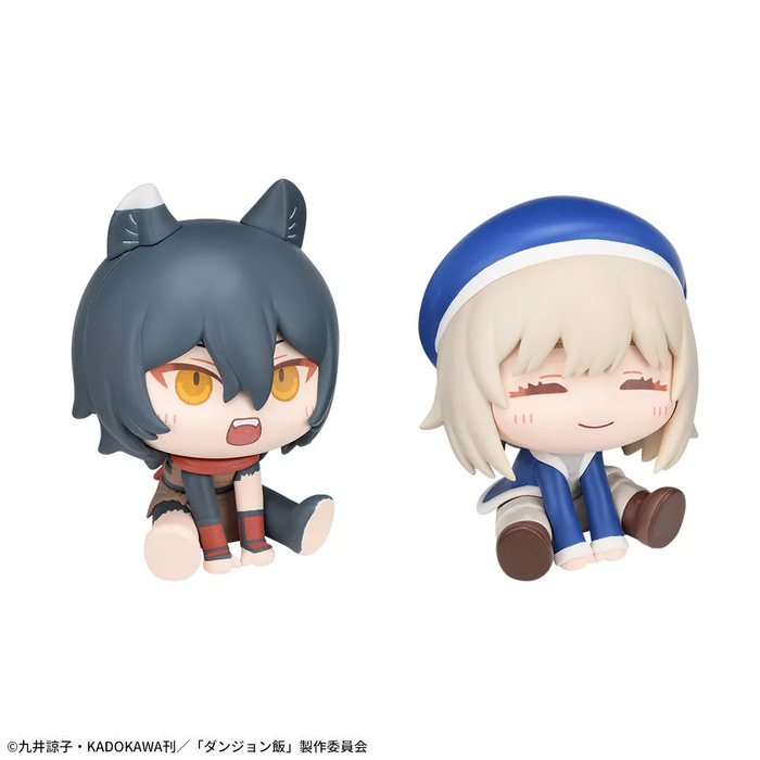 [Set of 2] Qyurume Mini Figure - Izutsumi & Falin (EX) [Pack Of 2: 1 Falin, 1 Izutsumi] - Delicious In Dungeon