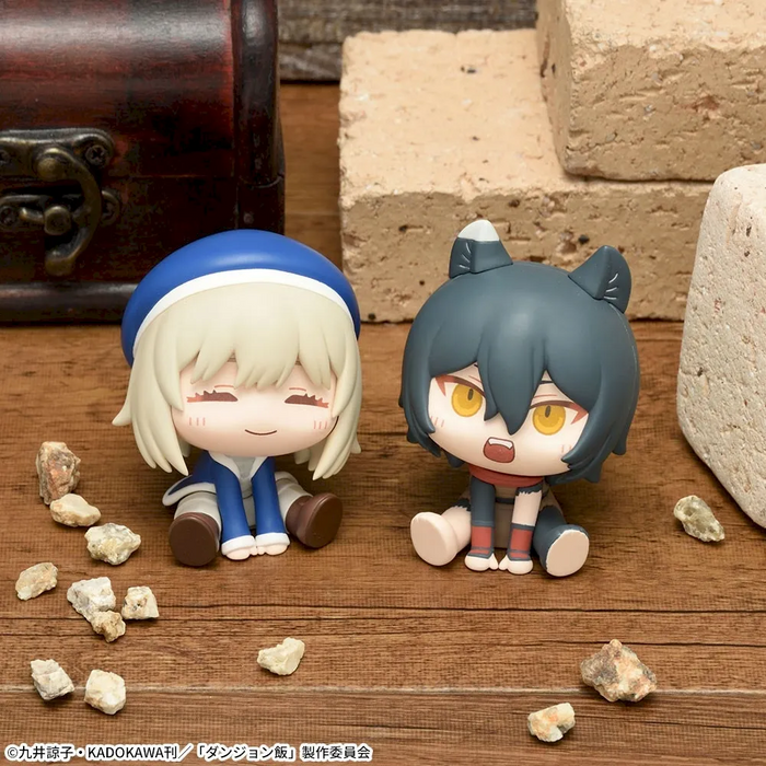 [Set of 2] Qyurume Mini Figure - Izutsumi & Falin (EX) [Pack Of 2: 1 Falin, 1 Izutsumi] - Delicious In Dungeon