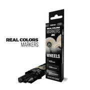 RCM102 Real Colors Markers - Wheels RC Markers Set (Pack Of 3)