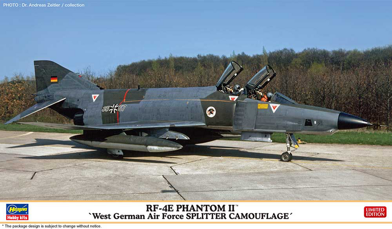 RF-4E Phantom II (West German Air Force Splitter Camouflage) 1/72
