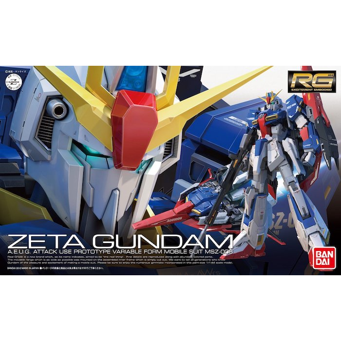 RG 10 Zeta Gundam 1/144 — Panda Hobby