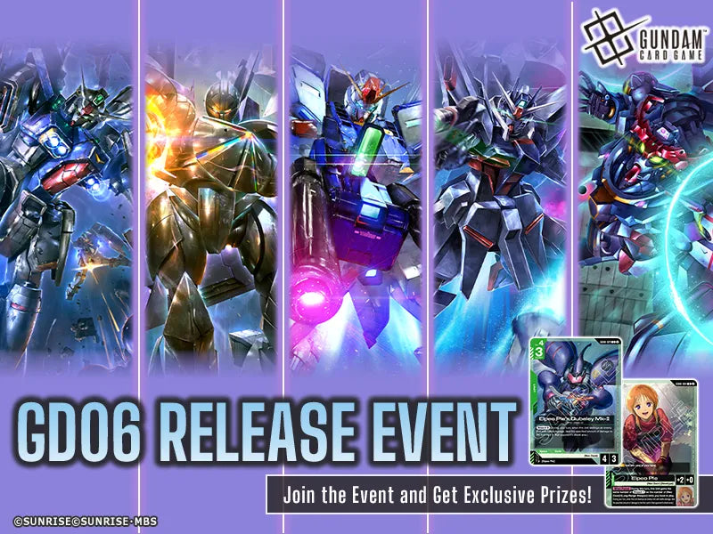 [Nov 7  ~1:00PM] Gundam Card Game GD-06 Release Event