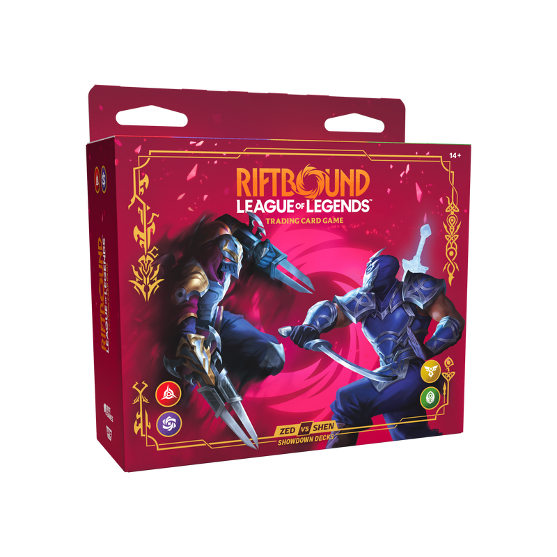 Riftbound League Of Legends TCG - Vendetta Zed vs Shen Starter Deck