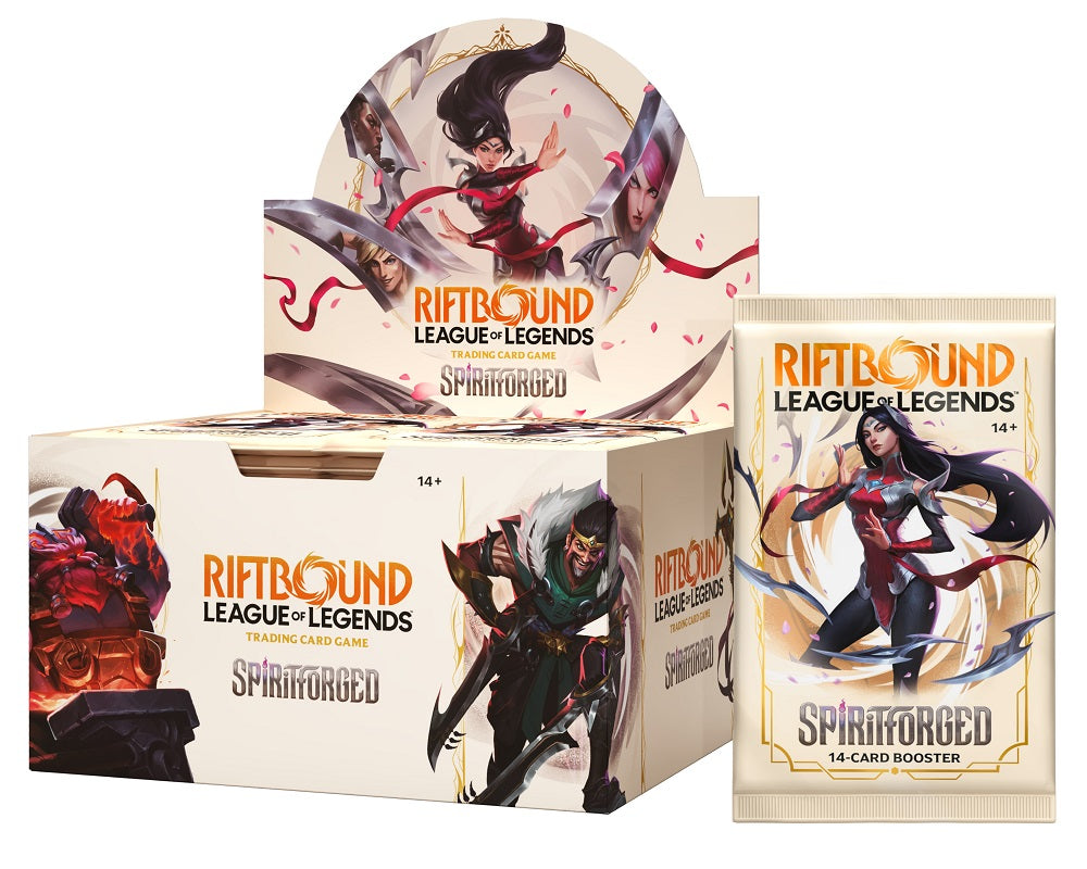 Riftbound League Of Legends TCG - Spiritforged Booster — Panda Hobby