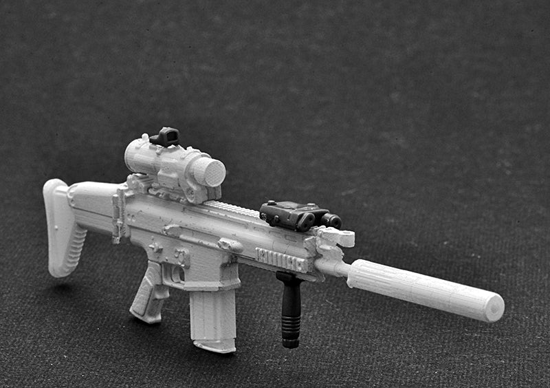 Little Armory - LA003 SCAR-H Type 1/12