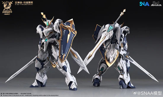 BE Titan Great Sword Tristan - The Round Table Knights 1/144