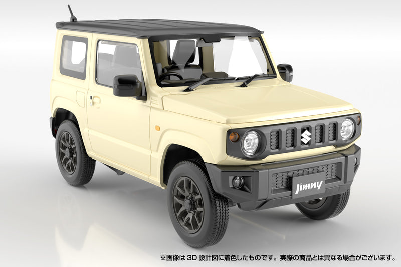 SNAP CAR #-CI JB64 Jimny 2018 Chiffon Ivory Metallic 1/24