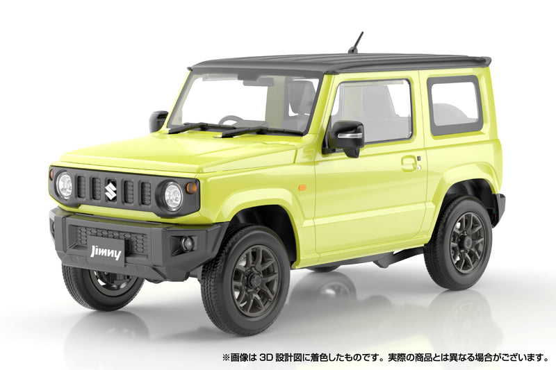 SNAP CAR #03-KY JB64 Jimny 2018 Kinetic Yellow 1/24