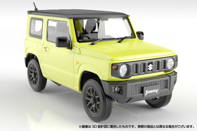 SNAP CAR #03-KY JB64 Jimny 2018 Kinetic Yellow 1/24