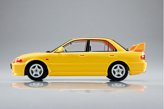 SNAP CAR #04-DY CE9A LANCER GSR Evolution III 1995 Dandelion Yellow 1/24