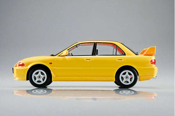 SNAP CAR #04-DY CE9A LANCER GSR Evolution III 1995 Dandelion Yellow 1/24