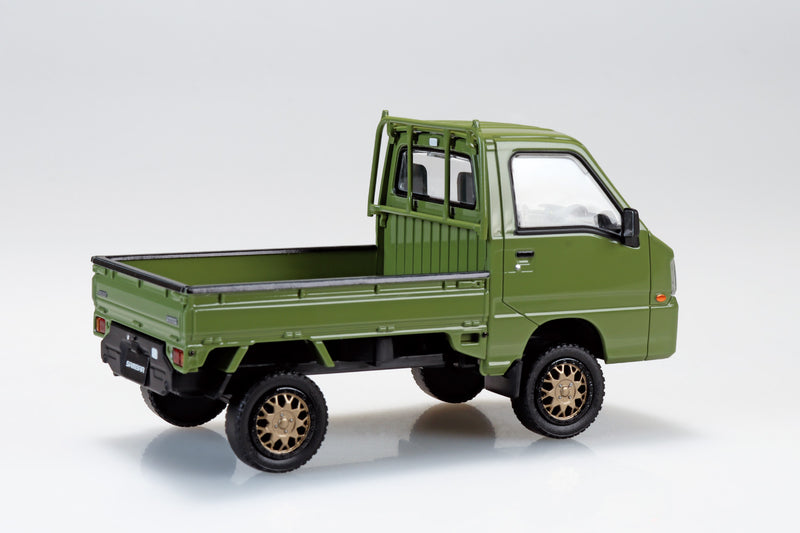 SNAP KIT #05CU-OG Subaru Sambar Truck Custom Wheels (Olive Green) – Truck kits 1/32