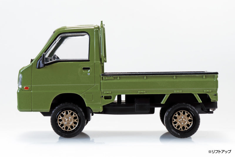 SNAP KIT #05CU-OG Subaru Sambar Truck Custom Wheels (Olive Green) – Truck kits 1/32