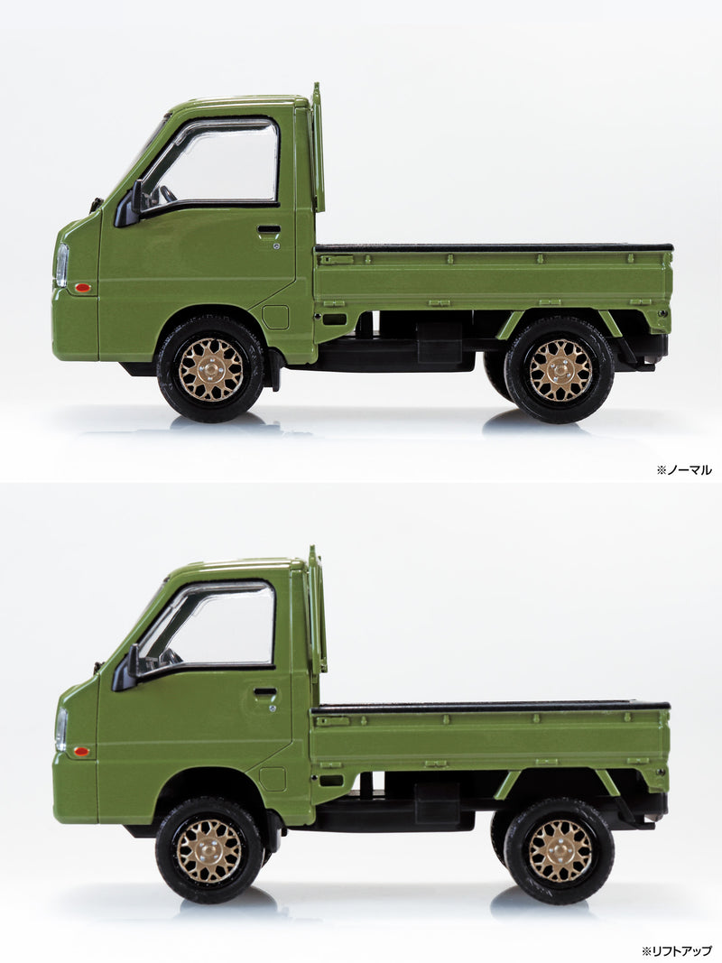 SNAP KIT #05CU-OG Subaru Sambar Truck Custom Wheels (Olive Green) – Truck kits 1/32